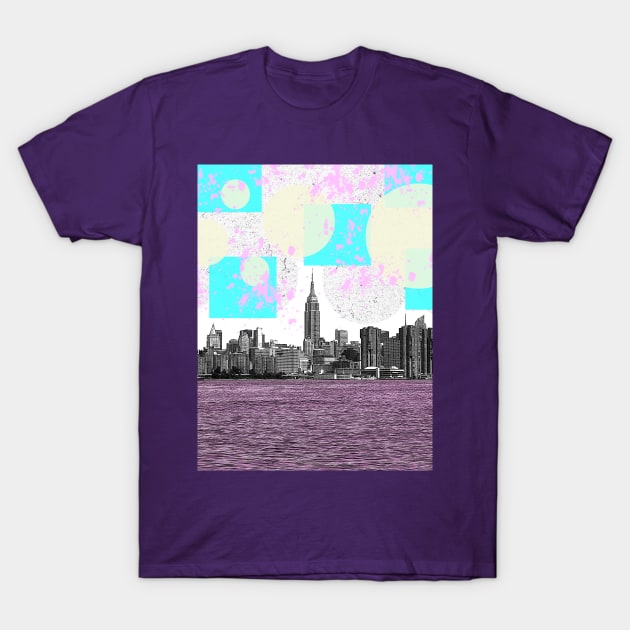 Colorsplash NYC T-Shirt by ZBoy